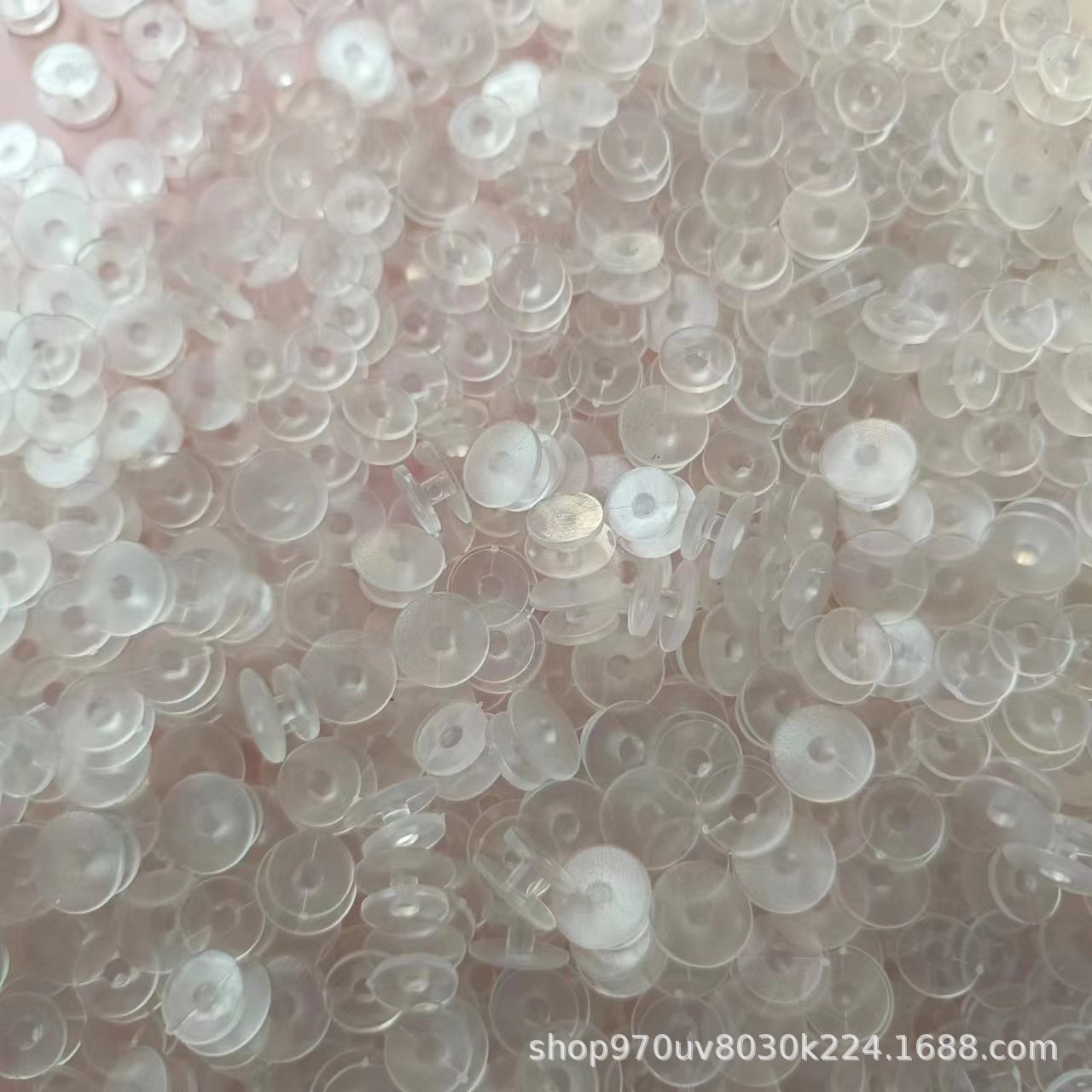 pvc hole shoes shoe buckle DIY shoe flower bottom buckle garden shoe buckle transparent I-shaped buckle shoe flower base accessories