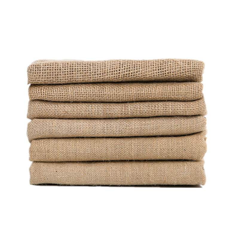 Jute Burlap Background Photography Backdrop Burlap DIY Handmade Cloth Tea Mat Burlap Fabric Old Coarse Cloth