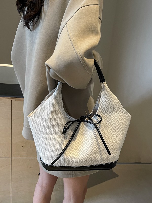 Niche Tote Bag for Women, New Commuter Fashion Handbag, Large Capacity, Versatile Shoulder Bag, Underarm Bag, Handbag