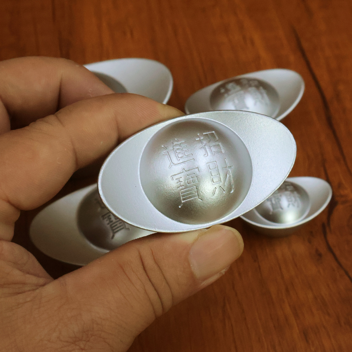 Solid Sand Gold and Silver Ingots, One Ingot to Attract Wealth, Living Room Cornucopia Decorations, Opening Housewarming Gifts