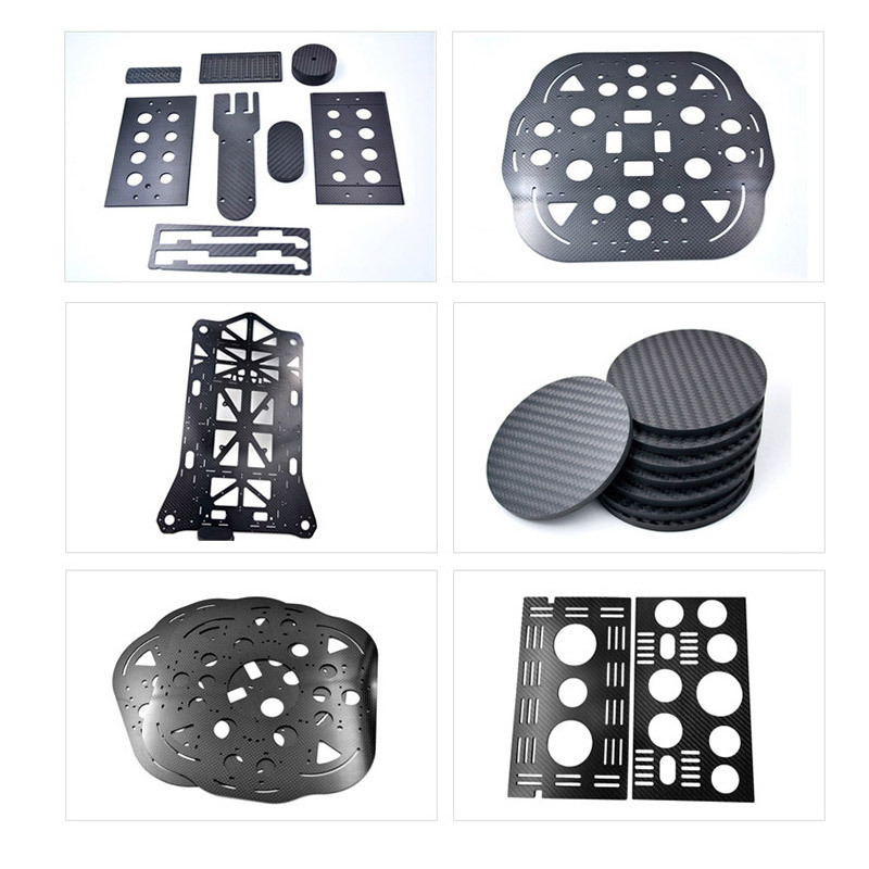 3K full carbon fiber board processing CNC fine engraving traversing machine carbon board accessories carbon fiber board DIY double-sided cutting customization