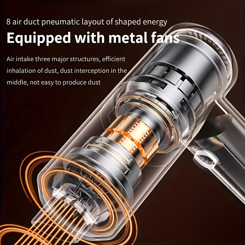 2026 New Cross-Border Dropshipping 4000Pa Twin Turbo Motor Cordless Handheld Vacuum Cleaner