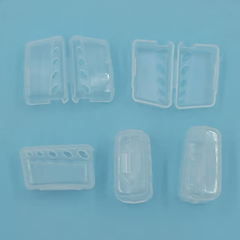 New Translucent Pp Toothbrush Head Sheath Portable Hygienic Anti-Bacterial Protection Brush Head Cover Plastic Protective Cover Brush Hair Box