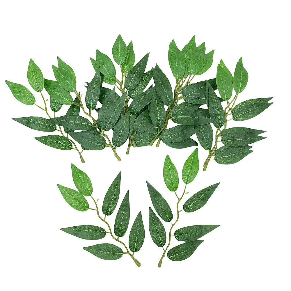 Искусственное растение искусственные лимонные листья аксессуары из пленочного материала оптовая продажа с завода