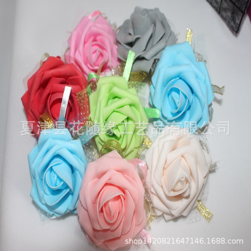 [Wrist flower] beautiful Korean wedding supplies holiday gifts bridal bridesmaid activity hand flower wrist flower wholesale