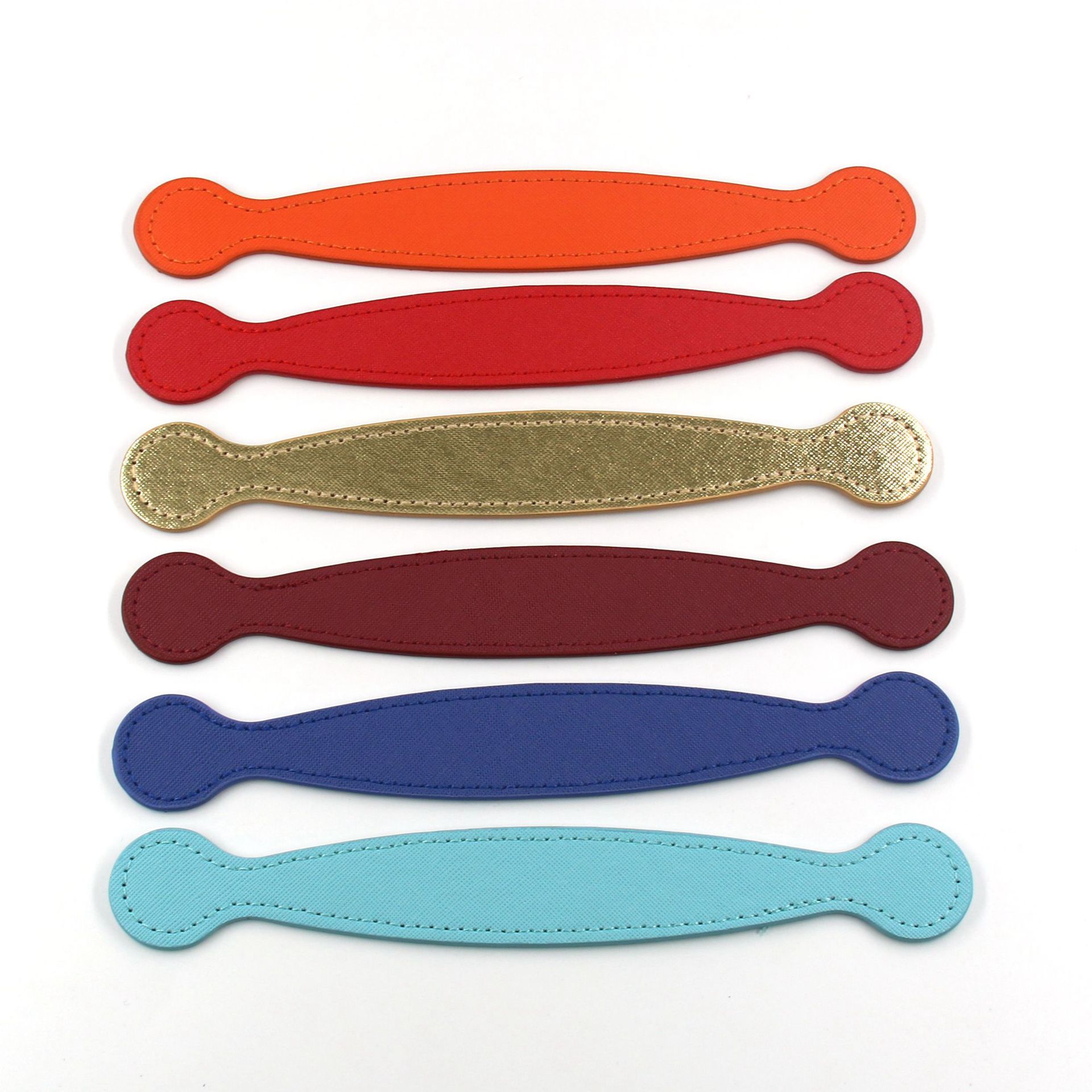 Bag Ten Text Leather Handle Gift Packaging Handbag Accessories PU Leather Handle Leather Handle Bag Handle