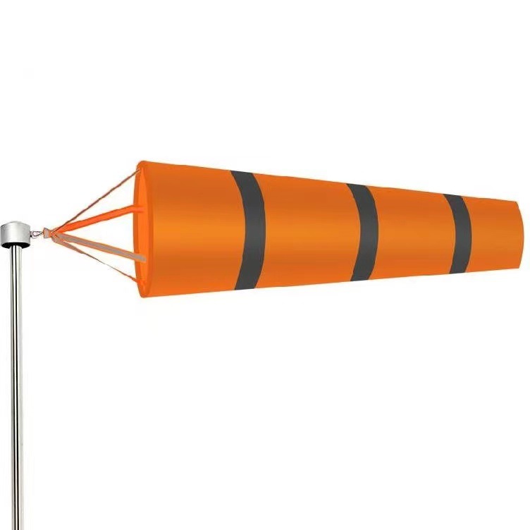 Wind Vane Outdoor Stainless Steel Durability Wind Bag Thickened Waterproof Fluorescent Reflective Oil Field Chemical Security Wind Bag