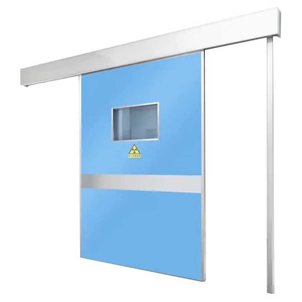 Biosecurity Laboratory Non-Contact Sensing Intelligent Electric Sliding Door Airtight Sliding Radiation-Proof Lead Door