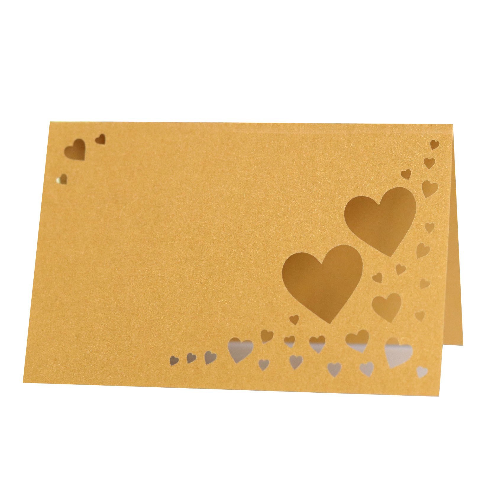 Cross-Border Wedding Seat Card Three-Dimensional Hollow Love Card English Name Sign-In Table Pink Butterfly Table Card Wholesale