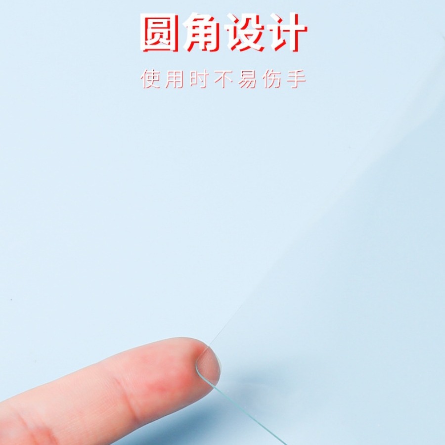 PVC Transparent Test Pad A3 Desktop Pad Soft Silicone Pad Student Test Paper A4 Writing Pad Entrance Examination
