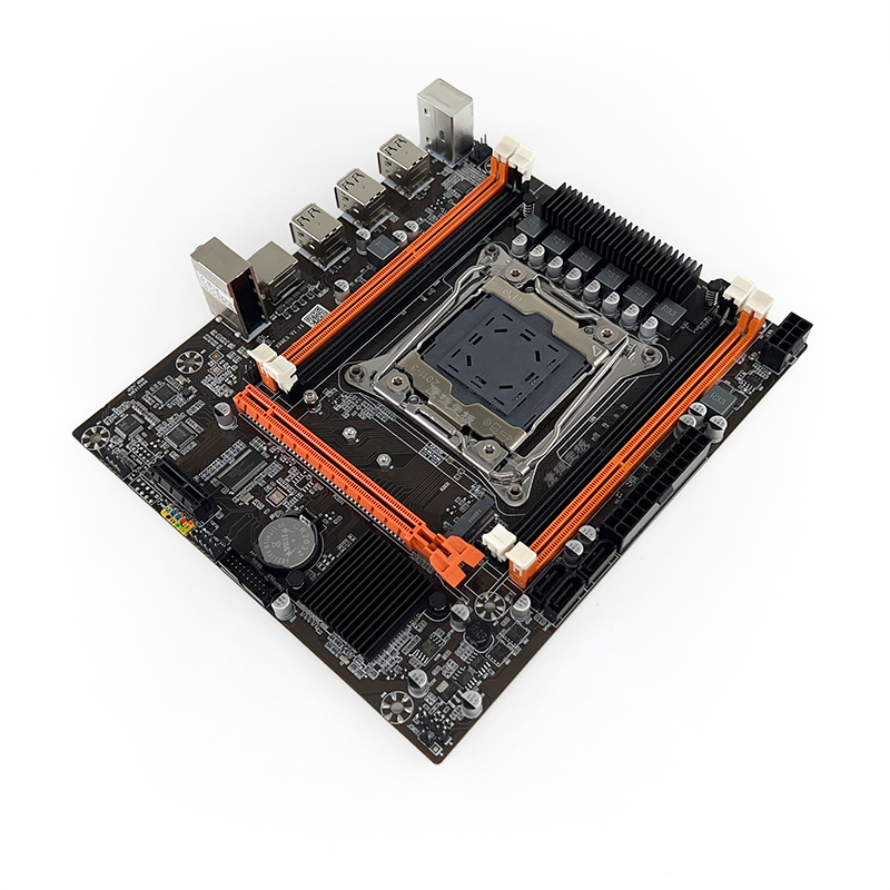 New X99 Motherboard Lga2011-3 Pin Desktop Computer Motherboard Ddr3 Memory E5 2666V3 2673V3