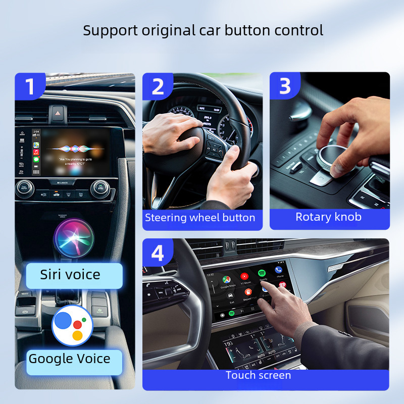carlinkit original car carplay wired to wireless box Android car auto navigation car interconnection box