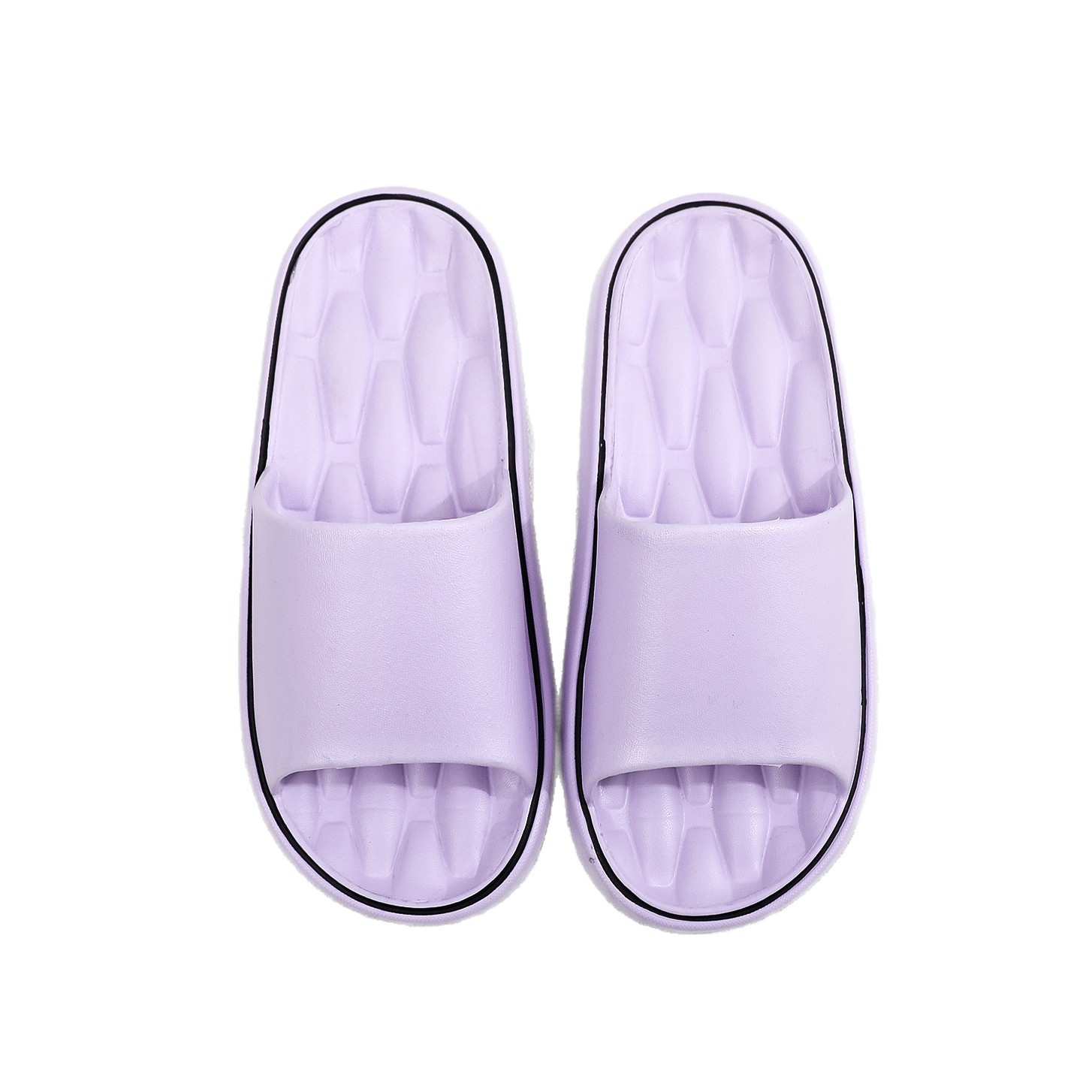 New Bamboo-Patterned Slippers for Women, Summer Ultra-Soft Indoor Home Non-Slip Bathroom Couple Soft-Soled Sandals for Men, Eva