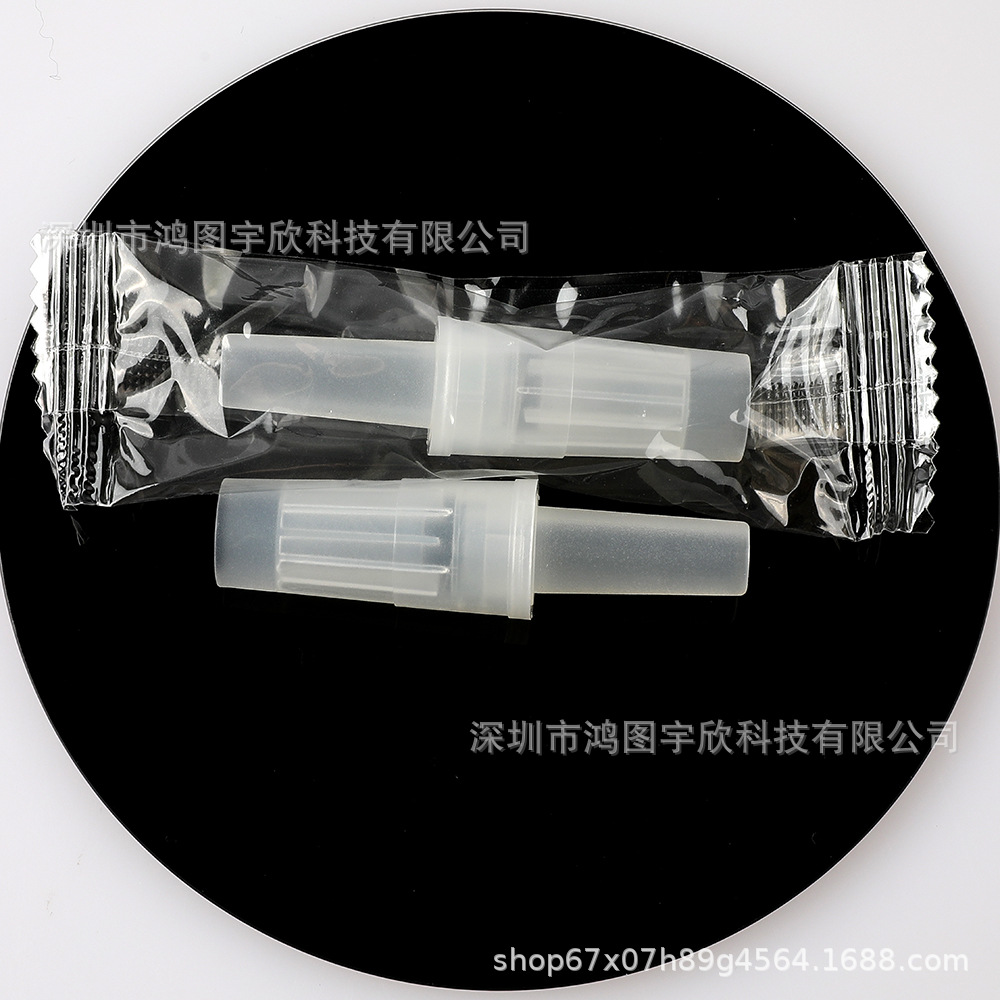 Manufacturer's Ready-Made Plastic Alcohol Detector Anti-Inversion Blowpipe Air Nozzle Disposable Drunk Driving Tester Mouthpiece Wholesale