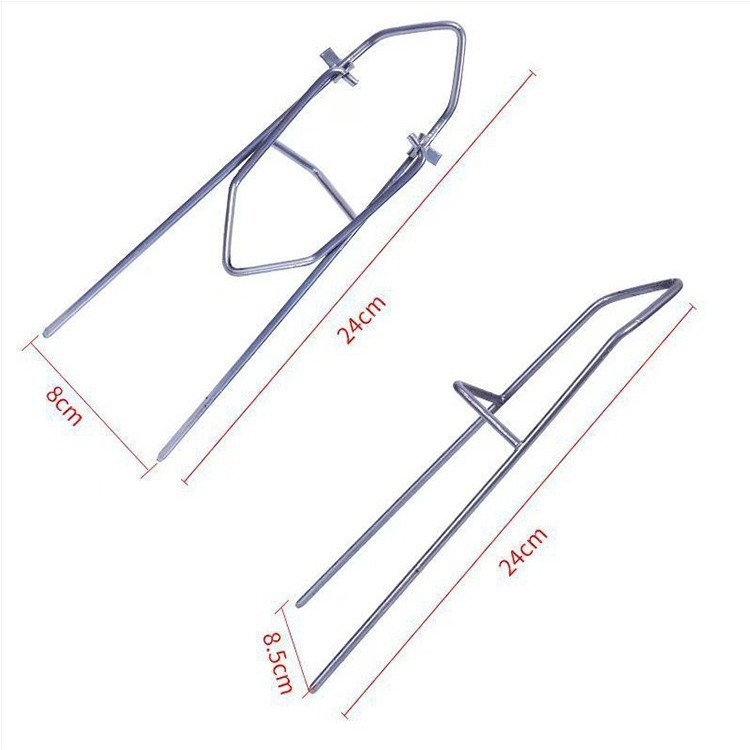 Ground-Mounted Bracket for Both Hand and Sea Use, Sea Rod Holder, Gun Turret Holder, Fishing Rod Stand, Automatic Rod Lift Stand, Simple Rod Holder