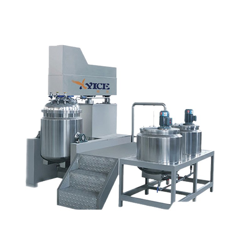 Cream Vacuum Emulsifier Equipment Professional Manufacturer Multifunctional Durable High Shear Emulsification