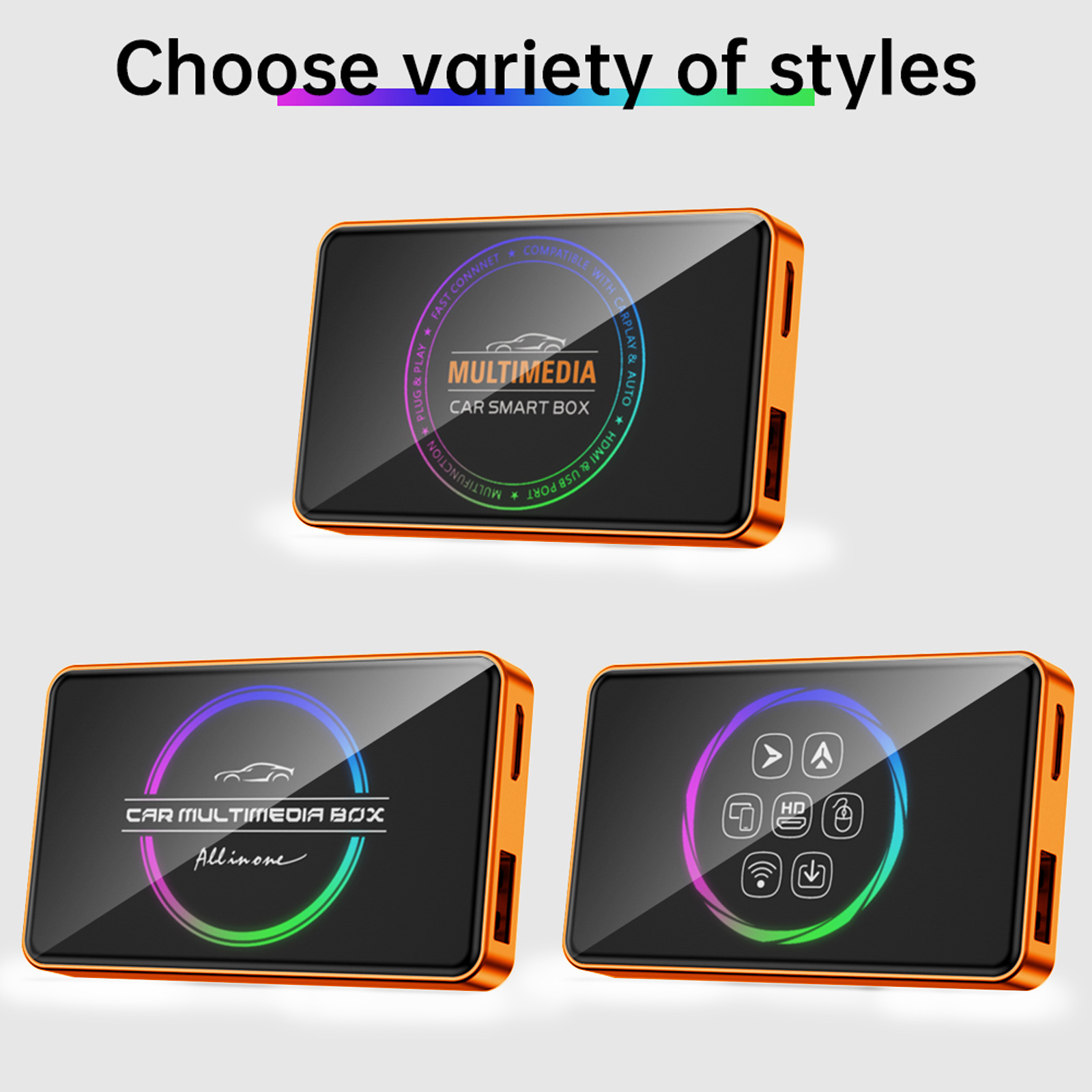 Адаптер Carplay на HDMI Вход Car Tv Stick Mate 3в1 Carplay