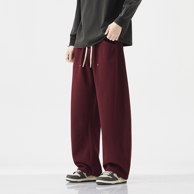 Jyf-M8819 Spring and Autum Youth Men's Pants 2025 New Fashion Brand Handsome Sports Pants