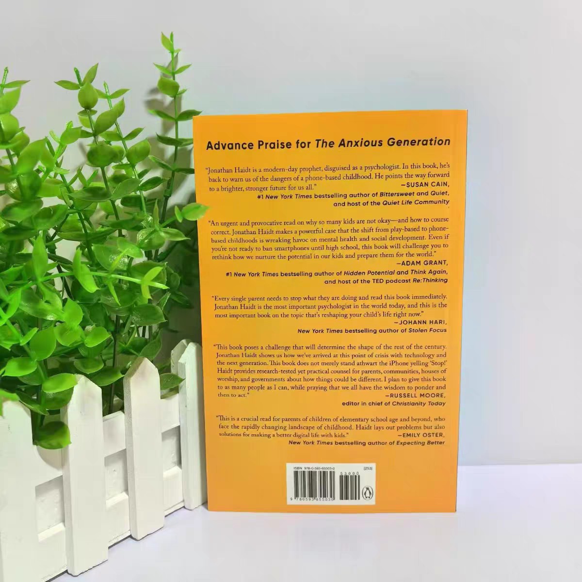 The Anxious Generation English Version The Anxious Generation New York Times Bestseller