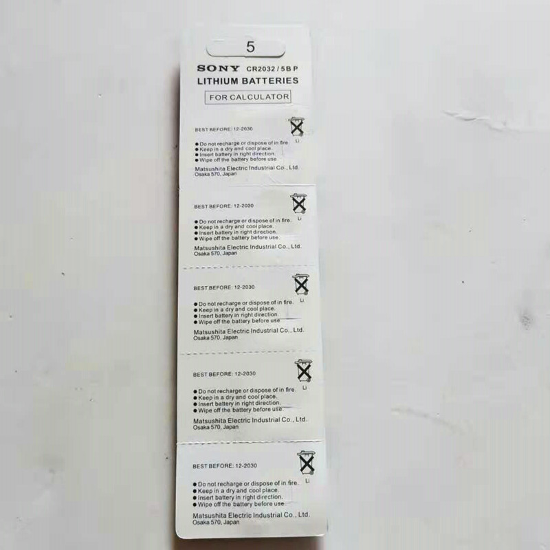 Cr2032 Digital Scale Battery 2032 3V Button Battery Computer Motherboard Car Remote Control