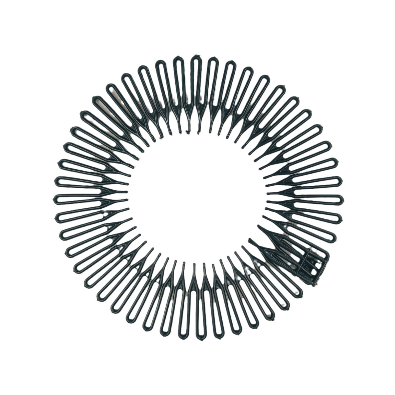 Cross-border cute rice powder comb simple spring comb wig comb comb comb plastic fat comb flow sea soft comb broken hair artifact