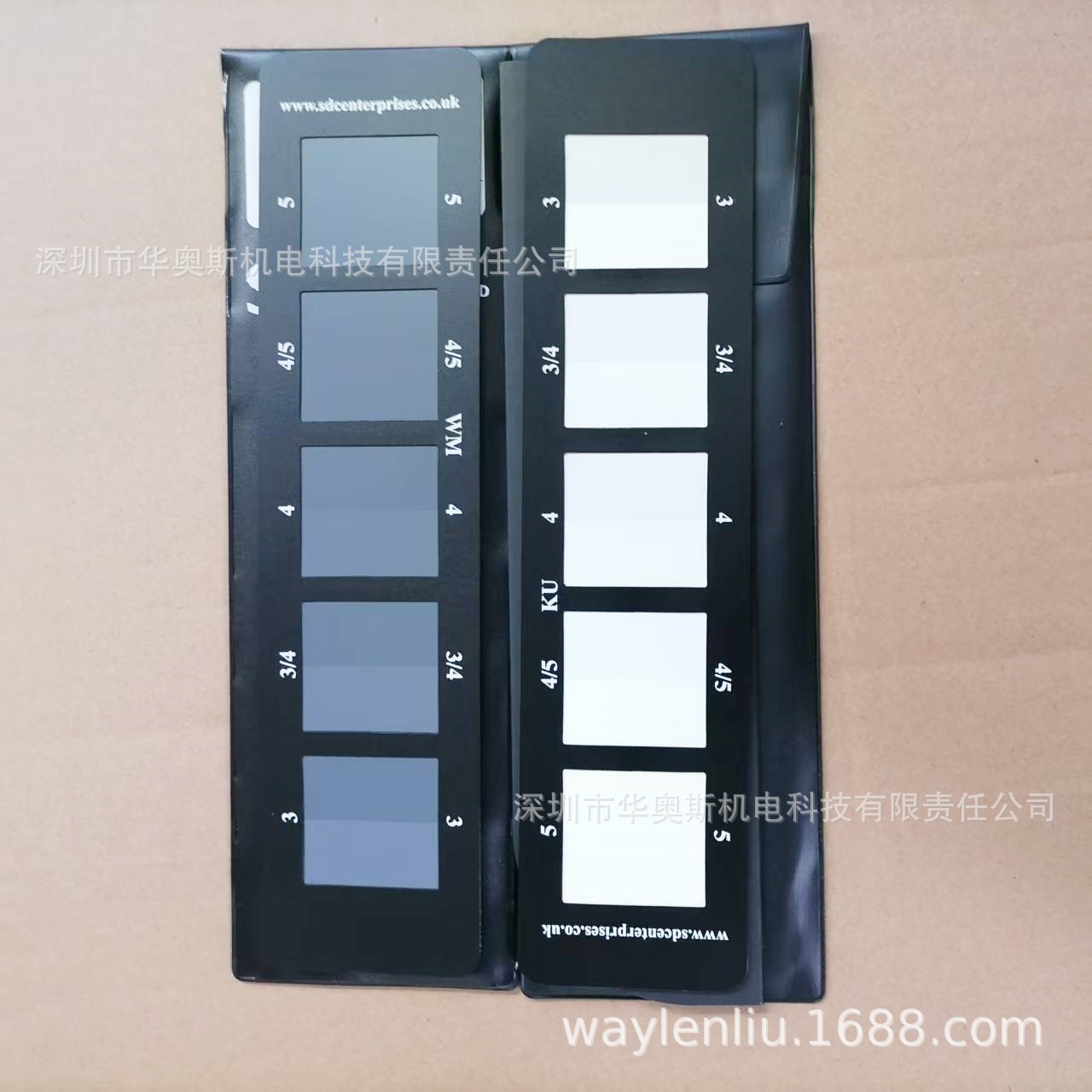 British Sdc Color Fastness Rating Gray Card Bs En Iso105 Standard Color Fastness Test A02/A03