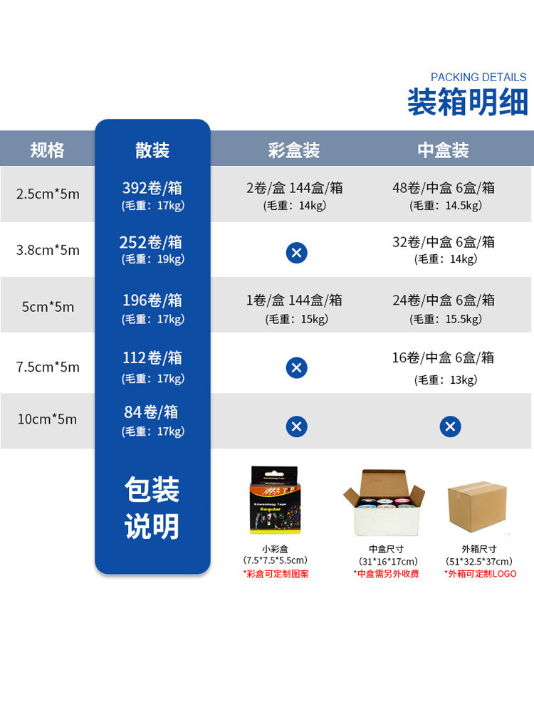 in stock Muscle Patch Muscle Effect Patch Anti-freezing Face Patch Landing Bandage Chest Patch Knee Pad Muscle Patch Protector Sports Tape