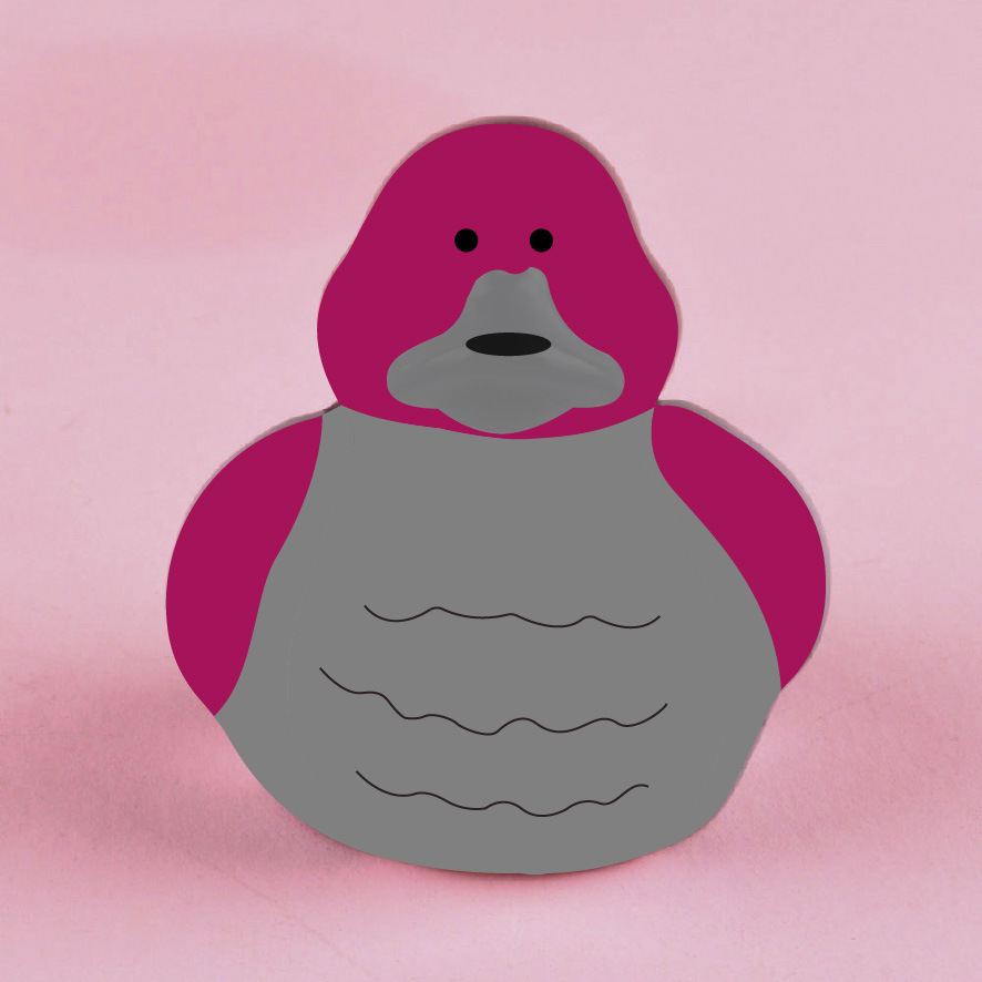 Factory explosions direct supply PVC environmentally friendly rubber duck bath 2 inch duck bath toy children play with water wild duck