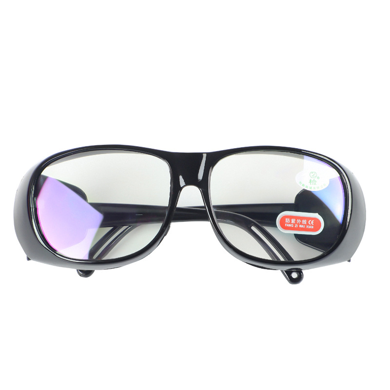Welder's Welding Glasses Special Protective Anti-Splash Goggles Flat Light Labor Protection Anti-Glare Impact Secondary Welding Glasses