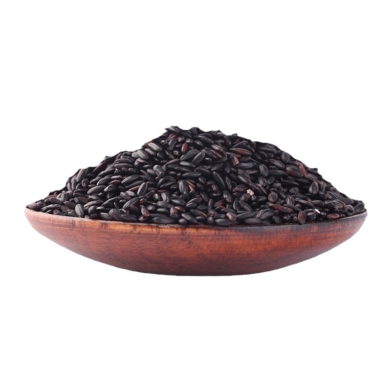 Low-temperature baked cooked black rice current mill soybean milk powder raw material black rice bulk wholesale northeast black rice black fragrant rice