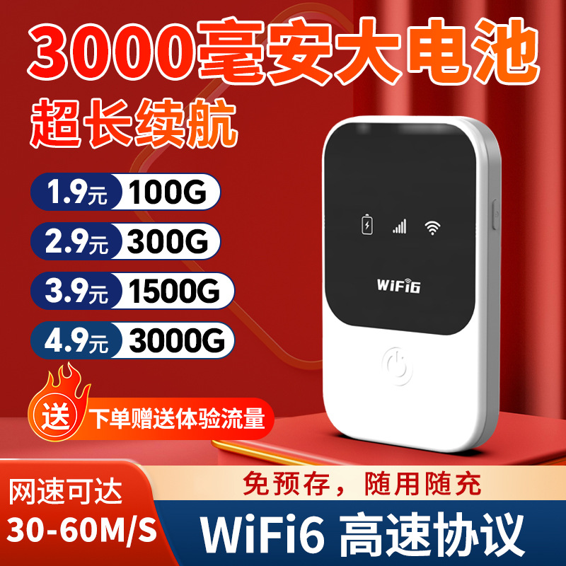 Портативный Wi-Fi без карты, высокая скорость, для путешествий и прямых трансляций