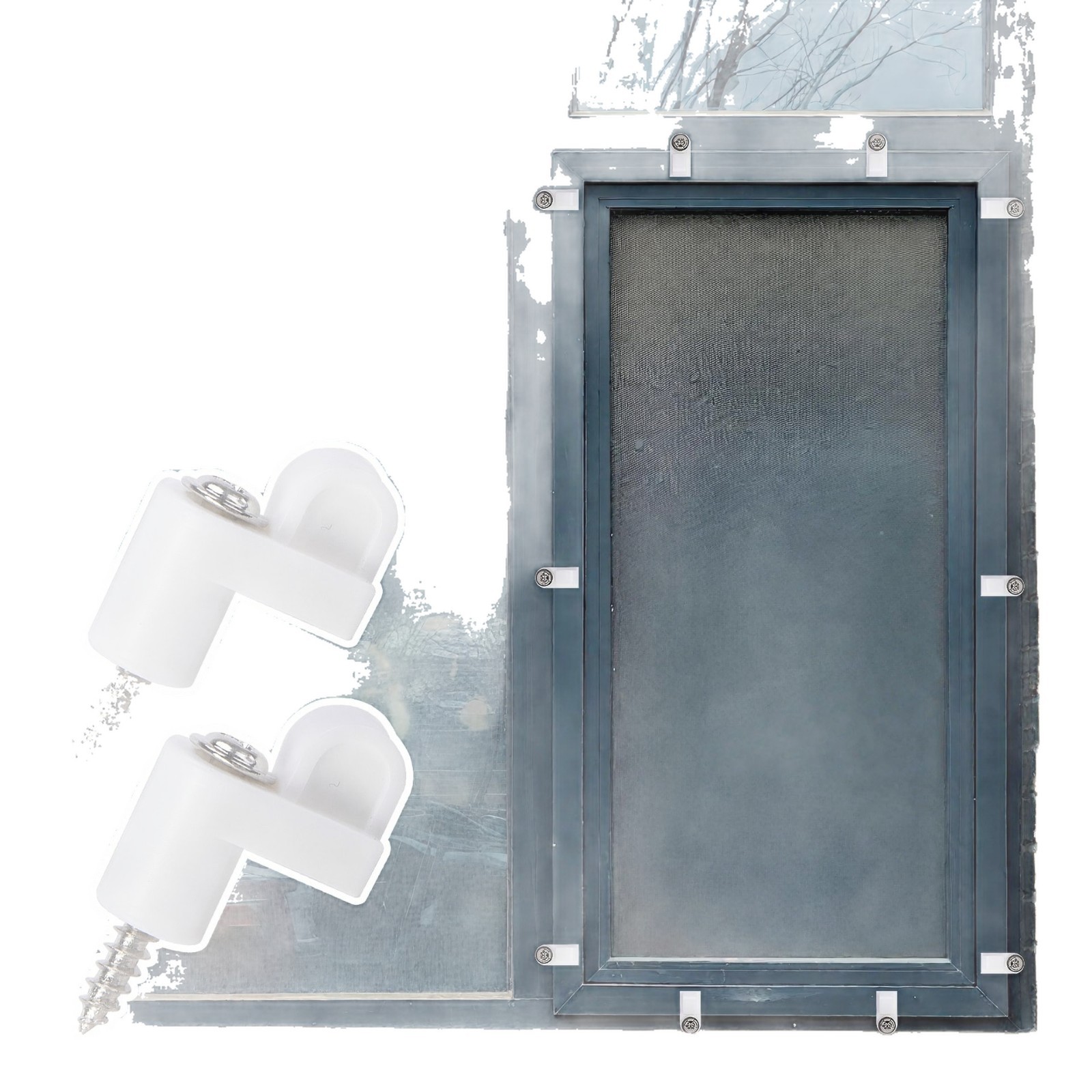 3/8 Inch Window Screen Holder Clips Cross-Border New Product Window Screen Fixing Clips