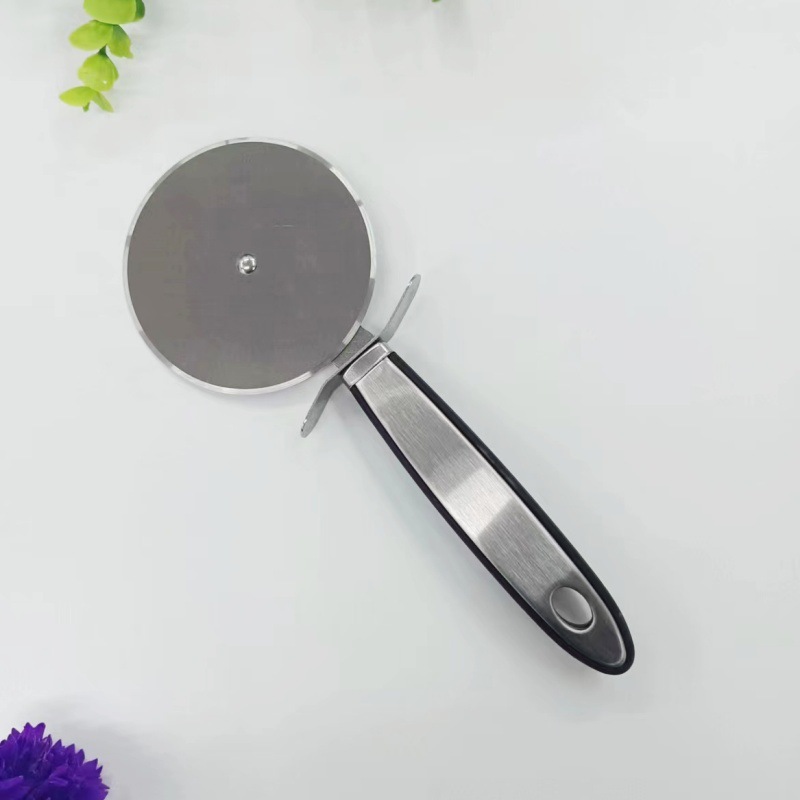 Круглый нож для пиццы роликовый инструмент для выпечки из нержавеющей стали