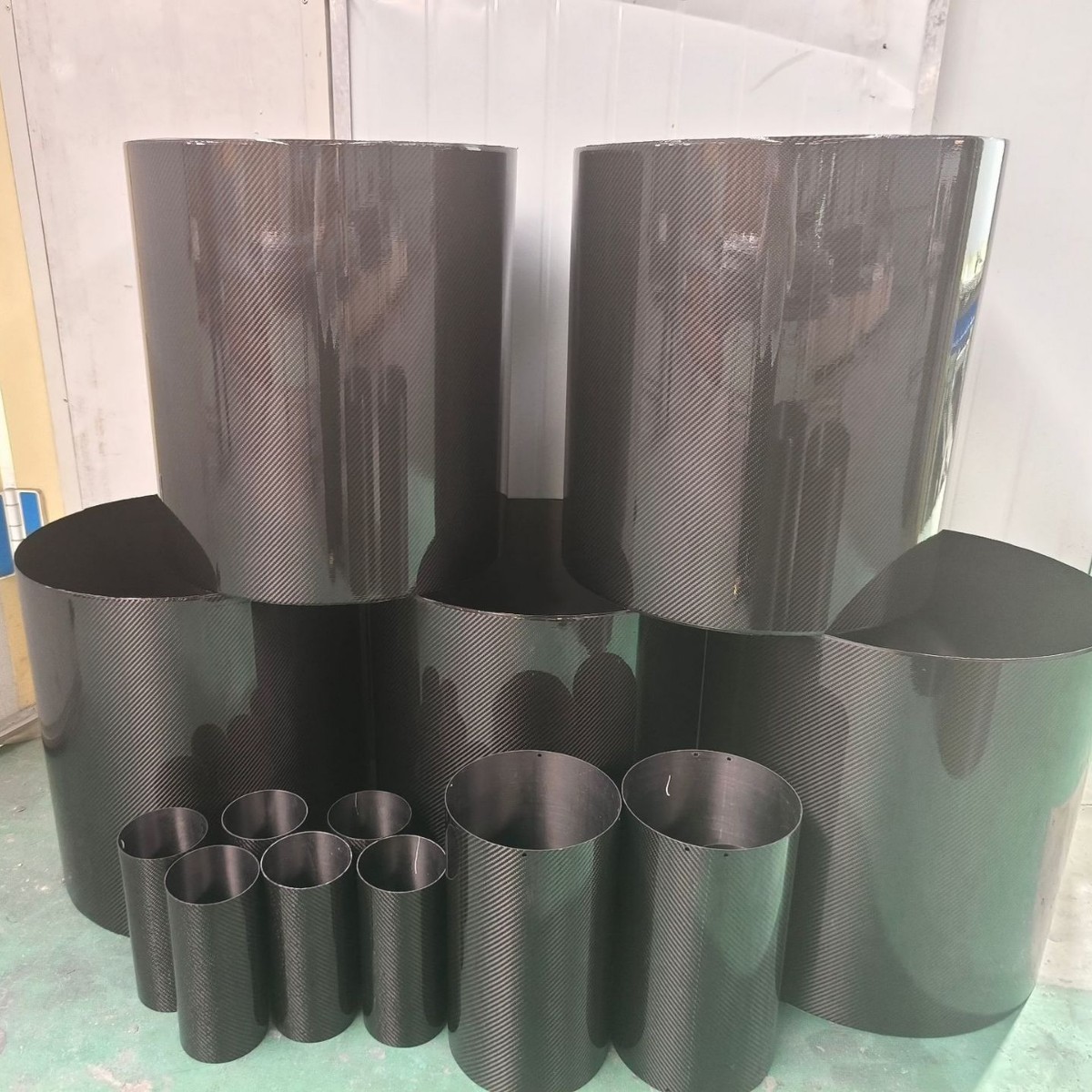 3K Carbon Fiber Tube High Strength Lightweight T300 On-Demand Production Diameter 3-300mm Drone Machine Roller Shaft