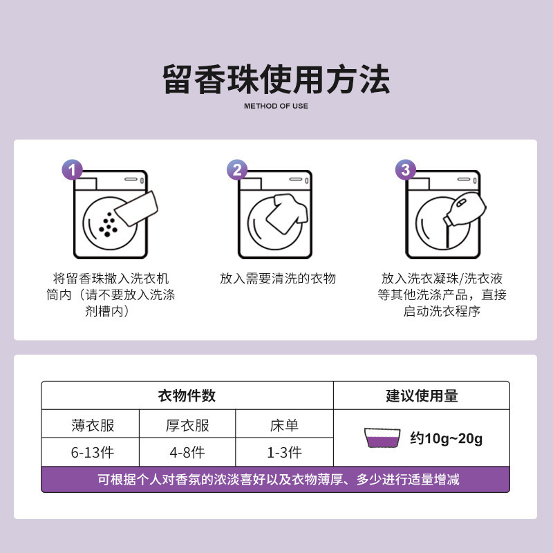 Factory wholesale keep fragrant beads naked beads clothes fragrant bulk soft antistatic color protection fragrant laundry bulk particles