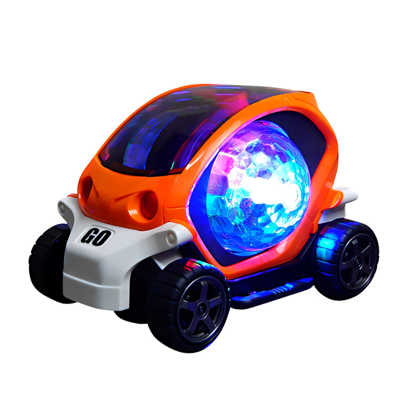 Children's Electric Toy Car Boy Flash Music Toy Car Electric Universal Light Cartoon Toy Car for Women