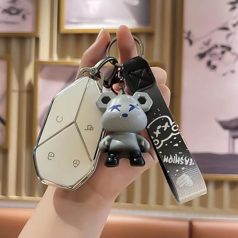 Suitable for Byd Car Key Case Cover Song Plus Qin Dmi Han Ev Yuan Pro Tang Seal 06 Hiace 07