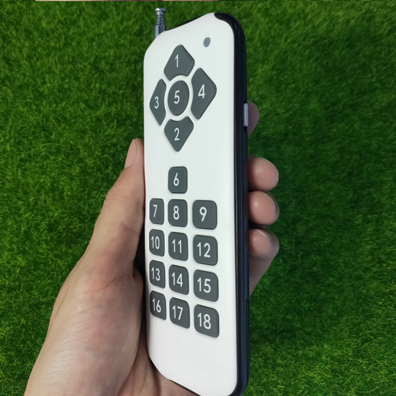 Multi-Channel 18-Key Remote Control Rf433M315M High-Power Long-Distance Rgb Underwater Light Stage Light Remote Control