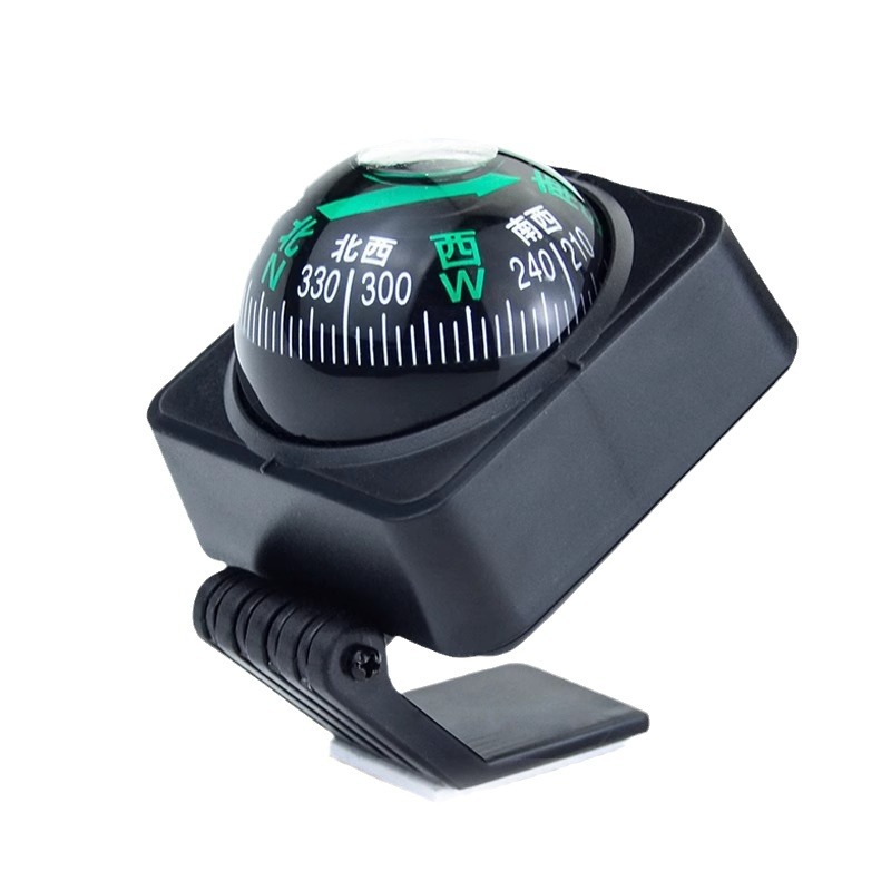 High-precision luminous compass ball multi-function car compass car balance self-driving outdoor products compass
