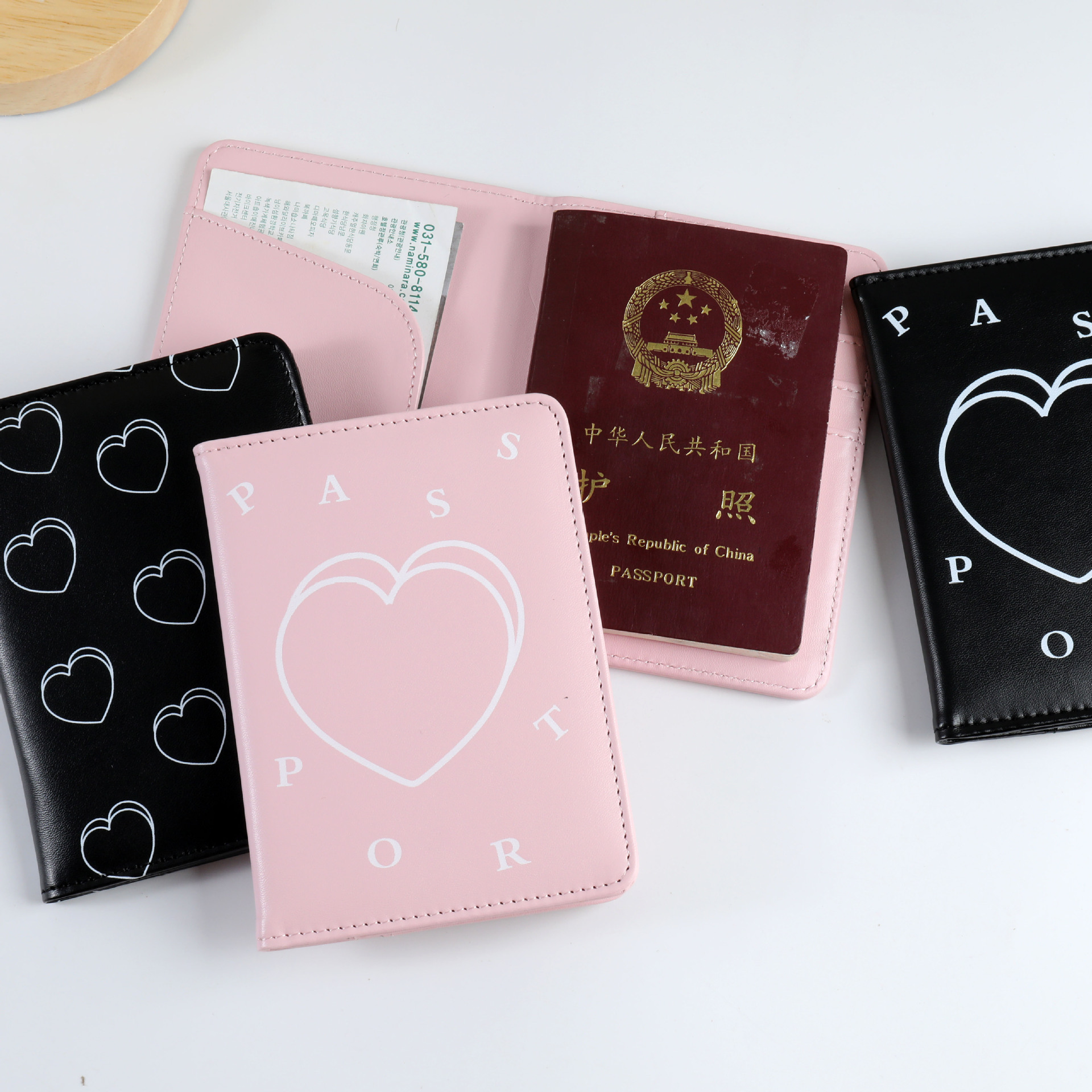 Кошелек для паспорта Supply of Love короткий, держатель для паспорта, сумка для удостоверения личности, паспортная книга