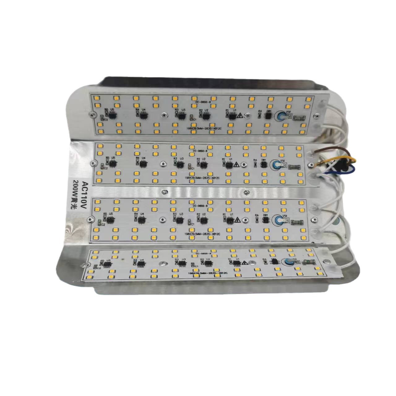 led Iodine Tungsten Lamp Taiwan Voltage Outdoor Construction Site Waterproof Design Floodlight Wide Voltage 85-265v Universal Voltage