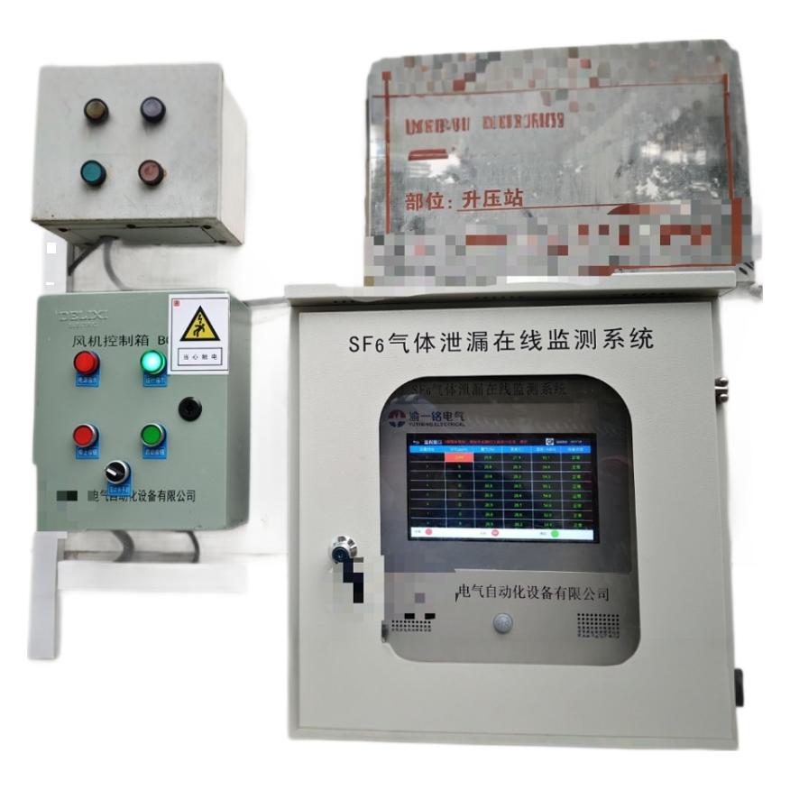 Sf6 Gas Leak Online Monitoring System Sulfur Hexafluoride Gas Leak Alarm System Distribution Room Online Monitoring