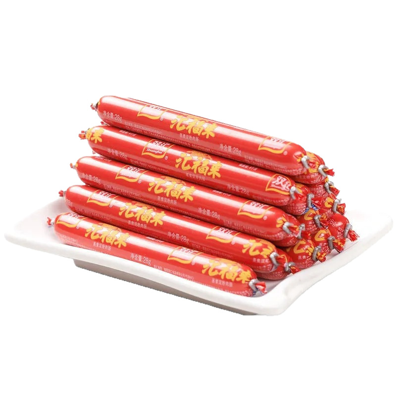 Shuanghui ham sausage a whole box of large wholesale fu starch sausage chicken sausage barbecue sausage snack