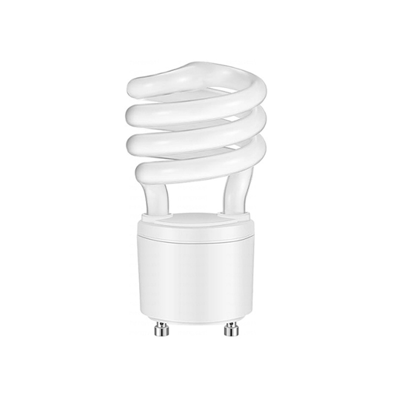 Factory Direct Sales Cross-Border Popular Indoor Gu24 Half-Screw 13W Spiral High-Brightness Led Energy-Saving Lamp