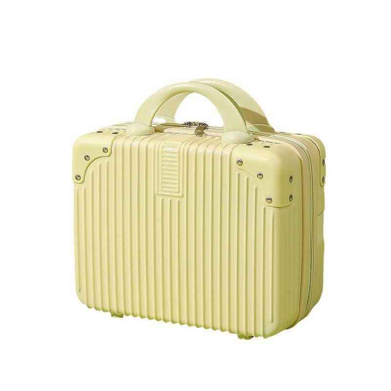 Customized Mini Suitcase 14inch Cosmetic Case Small Suitcase Souvenir Small Lightweight Password Box Travel Box