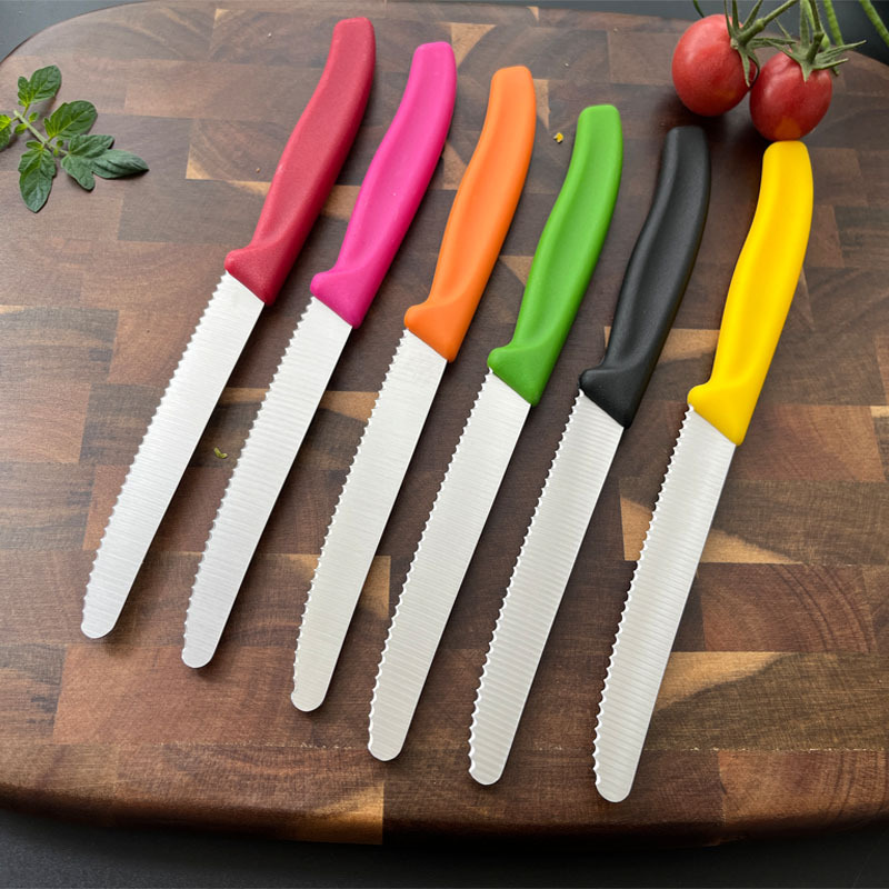 (Exclusive for cross-border) Western Steak Knife Steak Knife Stainless Steel Material Sharp and Useful Fruit Knife Bread Knife