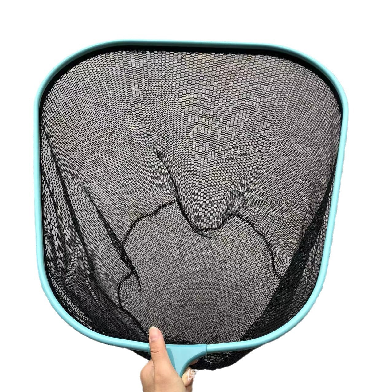 Large material copy net head aluminum alloy deepened copy net head fan-shaped rock fishing sea fishing large material copy net head fishing gear wholesale