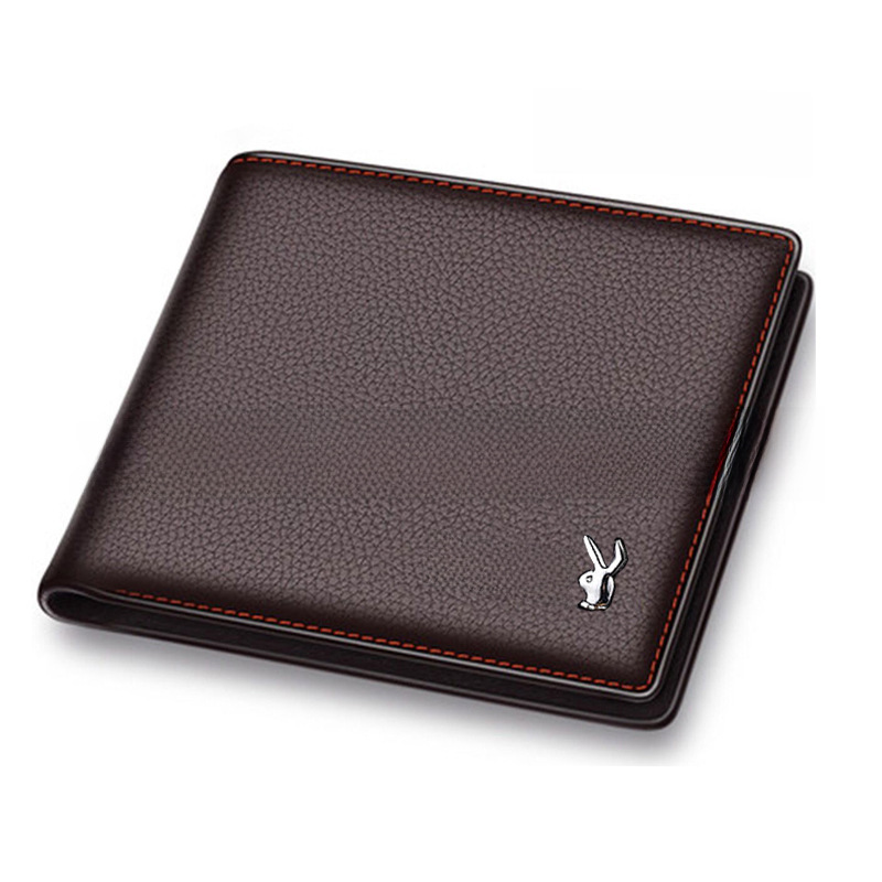 Son Short Wallet Men's Wallet Wallet Young Students Horizontal Fashion Short Wallet All-match Gift Wallet