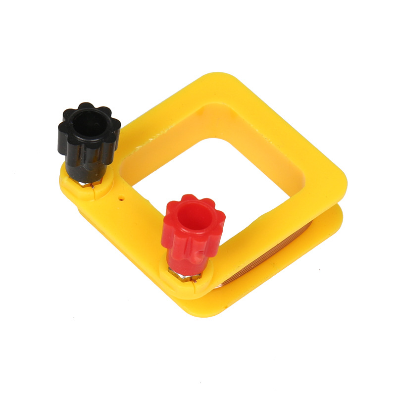 Square coil enameled wire ring magnetic electric material junior high school physics electromagnetism experiment equipment cutting magnetic induction wire