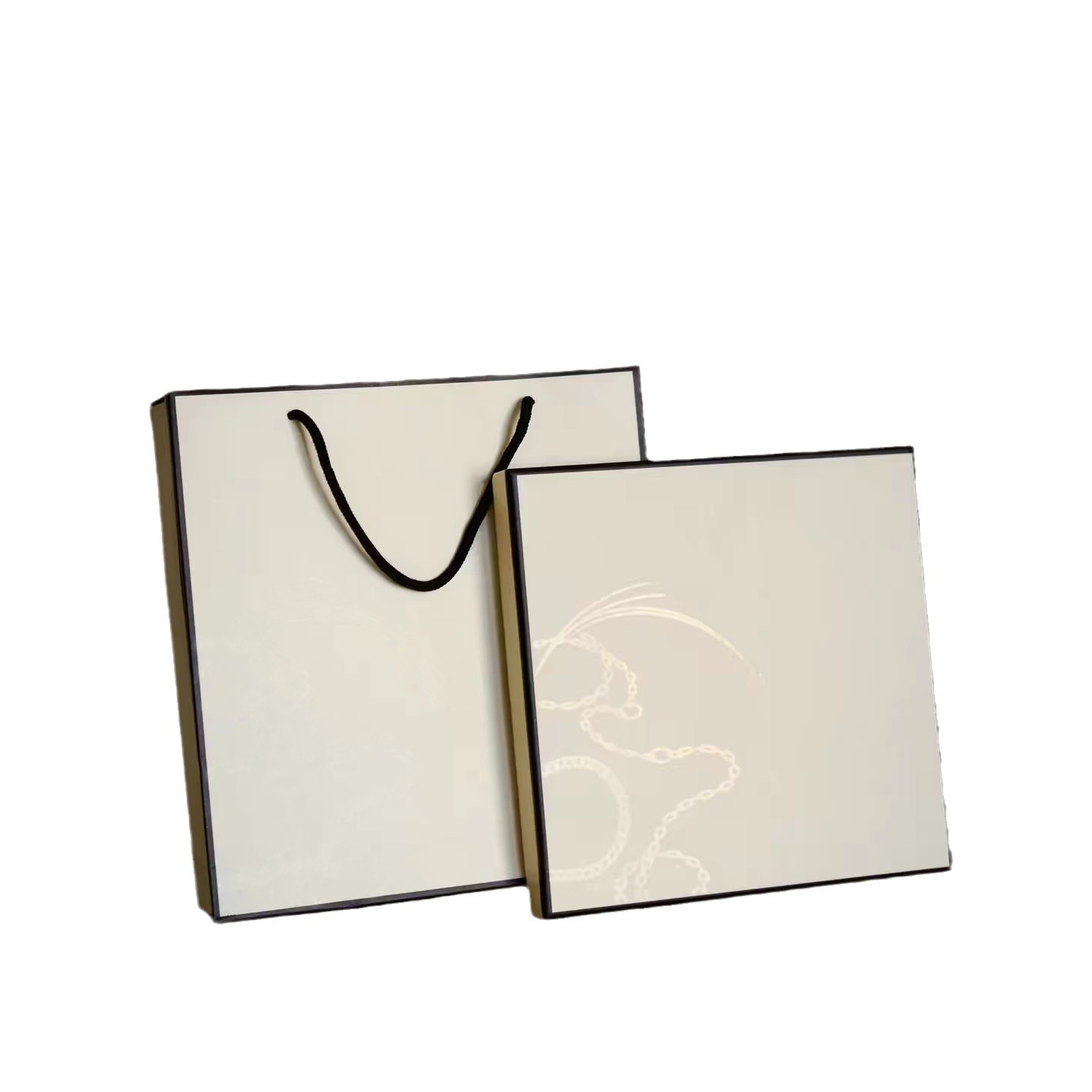 Ready Stock Holiday Gift Box Square Heaven and Earth Cover Gift Box Silk Scarf Clothing Packaging Box Birthday Gift Box Wholesale